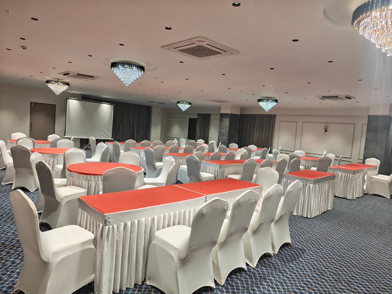 Banquet hall banquet and event arrangement at Hotel Gokul Inn